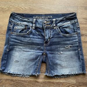 American Eagle Super Stretch Artist American Eagle Outfitters Jean Shorts 6 LONG